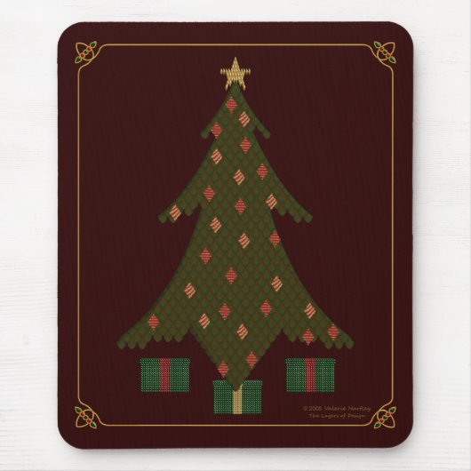 Weihnachtsmousepad gestoppt mousepad (Vorne)