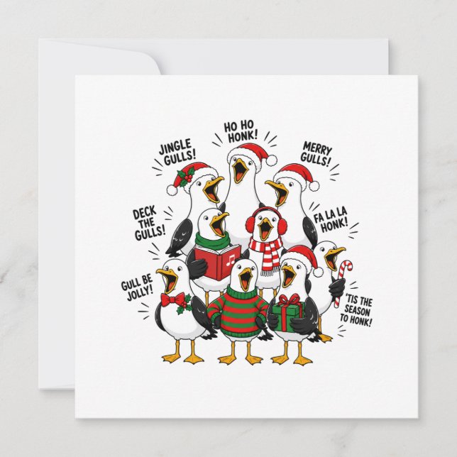 Weihnachtsmöwenchor (Vorderseite)