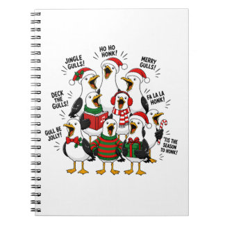 Weihnachtsmöwenchor Notizblock