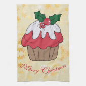 Weihnachtsmuffin Geschirrtuch (Vertikal)