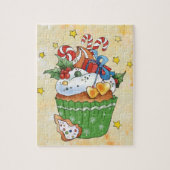 Weihnachtsmuffin Puzzle (Vertikal)