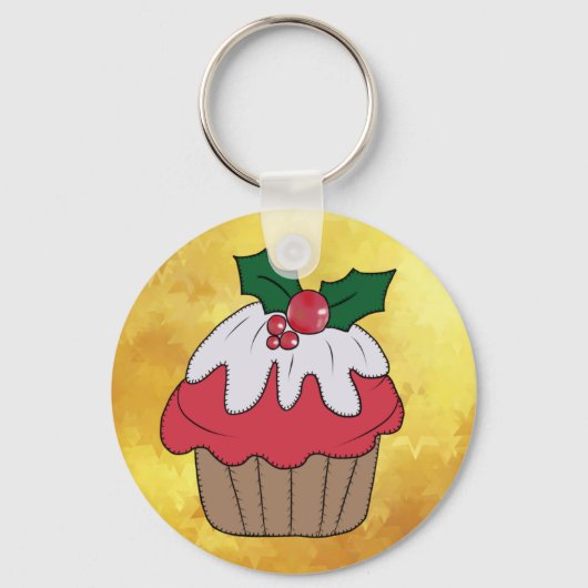 Weihnachtsmuffin Schlüsselger Schlüsselanhänger (Vorderseite)