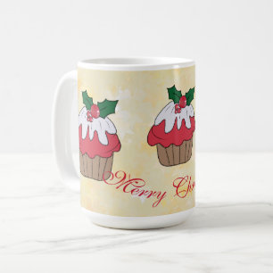 Weihnachtsmuffin serviette kaffeetasse