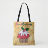 Weihnachtsmuffin Tasche (Vorderseite)