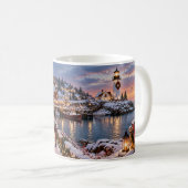 Weihnachtsmug mit Meerblick Kaffeetasse (VorderseiteRechts)