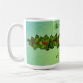 Weihnachtsmug Retro-Stil Kaffeetasse (Links)