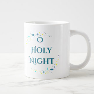 Weihnachtsmugge Nativity - O Heilige Nacht Jumbo-Tasse