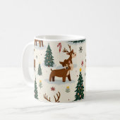 Weihnachtsmuggel Kaffeetasse (Vorderseite Links)