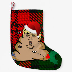 Weihnachtsmüll Trump Weihnachtsstrumpf Kleiner Weihnachtsstrumpf