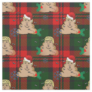 Weihnachtsmüll Trump Xmas Stoff