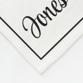 Weihnachtsmuschel, Hirsch, Elch, Karibu, Rote Pfla Fleecedecke (Ecke)