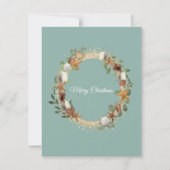 Weihnachtsmuscheln Starfish Sand Dollars Tropical Karte (Vorderseite)