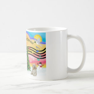 Weihnachtsmusik 2 - Cocker (Buff) Kaffeetasse