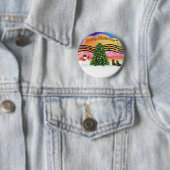 Weihnachtsmusik 2 - Dachshunde (zwei) Button (Beispiel)