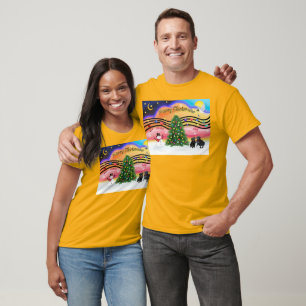 Weihnachtsmusik 2 - Möpse ( ) T-Shirt