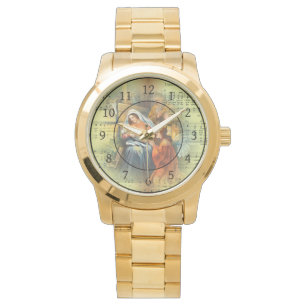 Weihnachtsmusik ~ Die heilige Familie ~ Engel Armbanduhr