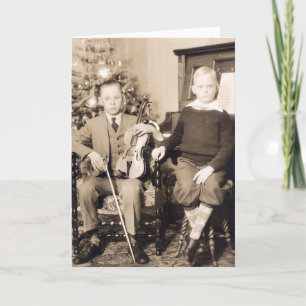 Weihnachtsmusik Feiertagskarte