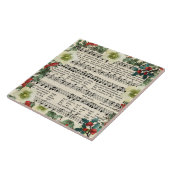 Weihnachtsmusik, Freude der Welt, Fliese (Seite)