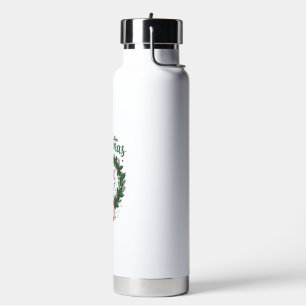 Weihnachtsmusik ist Marmeladenglas Tannen Kranz Ko Trinkflasche