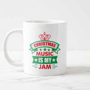 Weihnachtsmusik ist mein Ding-86254 Jumbo-Tasse