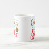 Weihnachtsmusik ist mein Jam Kaffeetasse (Mittel)
