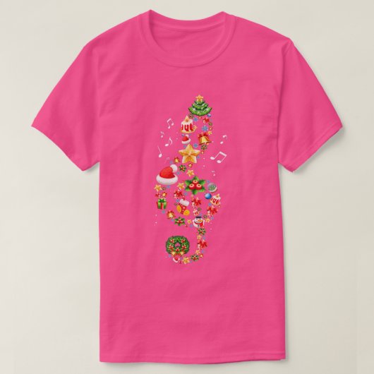 Weihnachtsmusik Lover Lehrer Sing Ca T-Shirt (Design vorne)