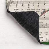 Weihnachtsmusik mit festlicher Geige Mousepad (Ecke)