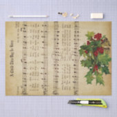 Weihnachtsmusik Seidenpapier (Handwerk)