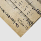 Weihnachtsmusik Seidenpapier (Detail)