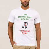 Weihnachtsmusik - T-Shirt (Vorderseite)