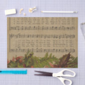 Weihnachtsmusik von Vintage Seidenpapier (Handwerk)