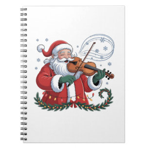 Weihnachtsmusik Weihnachten Weihnachtsmusik Weihna Notizblock