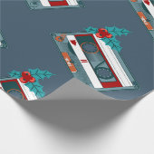 Weihnachtsmusikband Geschenkpapier (Ecke)