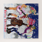 Weihnachtsmusikband - Puzzle (Horizontal)