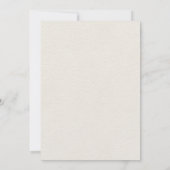 Weihnachtsmusikblatt Einladung (Rückseite)