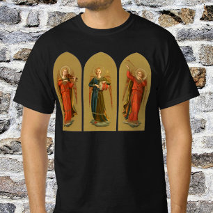 Weihnachtsmusiker Engel, Vintage-Renaissance T-Shirt