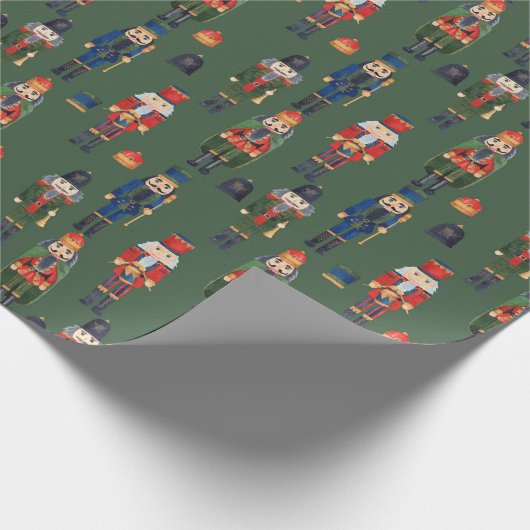 Weihnachtsmuskeln Geschenkpapier (Ecke)