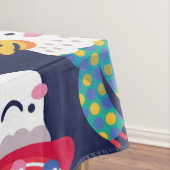 Weihnachtsmuskeltiger-Hühnertiger Tischdecke (Beispiel)