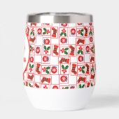 Weihnachtsmuster (Rückseite)