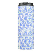 Weihnachtsmuster 07.nbg No BG Thermosbecher (Rückseite)