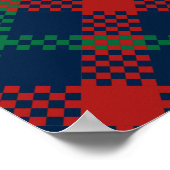 Weihnachtsmuster 104 poster (Ecke)