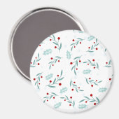 Weihnachtsmuster 112 magnet (Vorderseite/Rückseite)