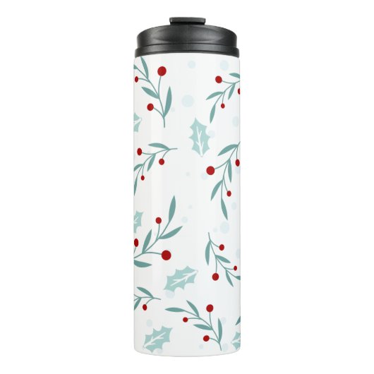 Weihnachtsmuster 112 thermosbecher (Vorderseite)