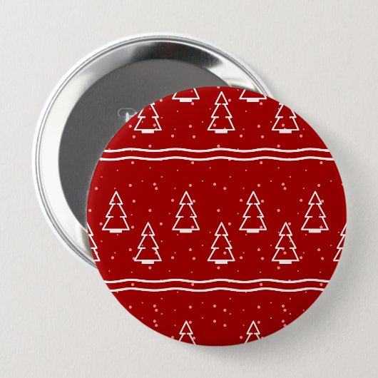 Weihnachtsmuster 116 button (Vorne & Hinten)
