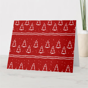 Weihnachtsmuster 116 dankeskarte