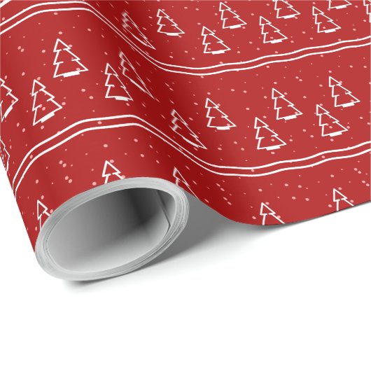 Weihnachtsmuster 116 geschenkpapier (Rolleneckpunkt)