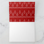 Weihnachtsmuster 116 karte (Innenseite)