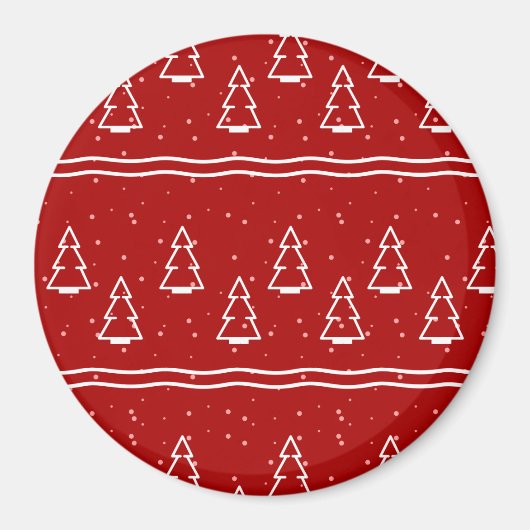 Weihnachtsmuster 116 magnet (Vorne)