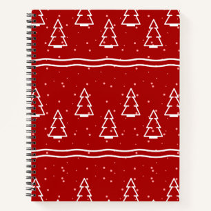 Weihnachtsmuster 116 notizblock