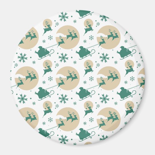 Weihnachtsmuster 118 magnet (Vorne)